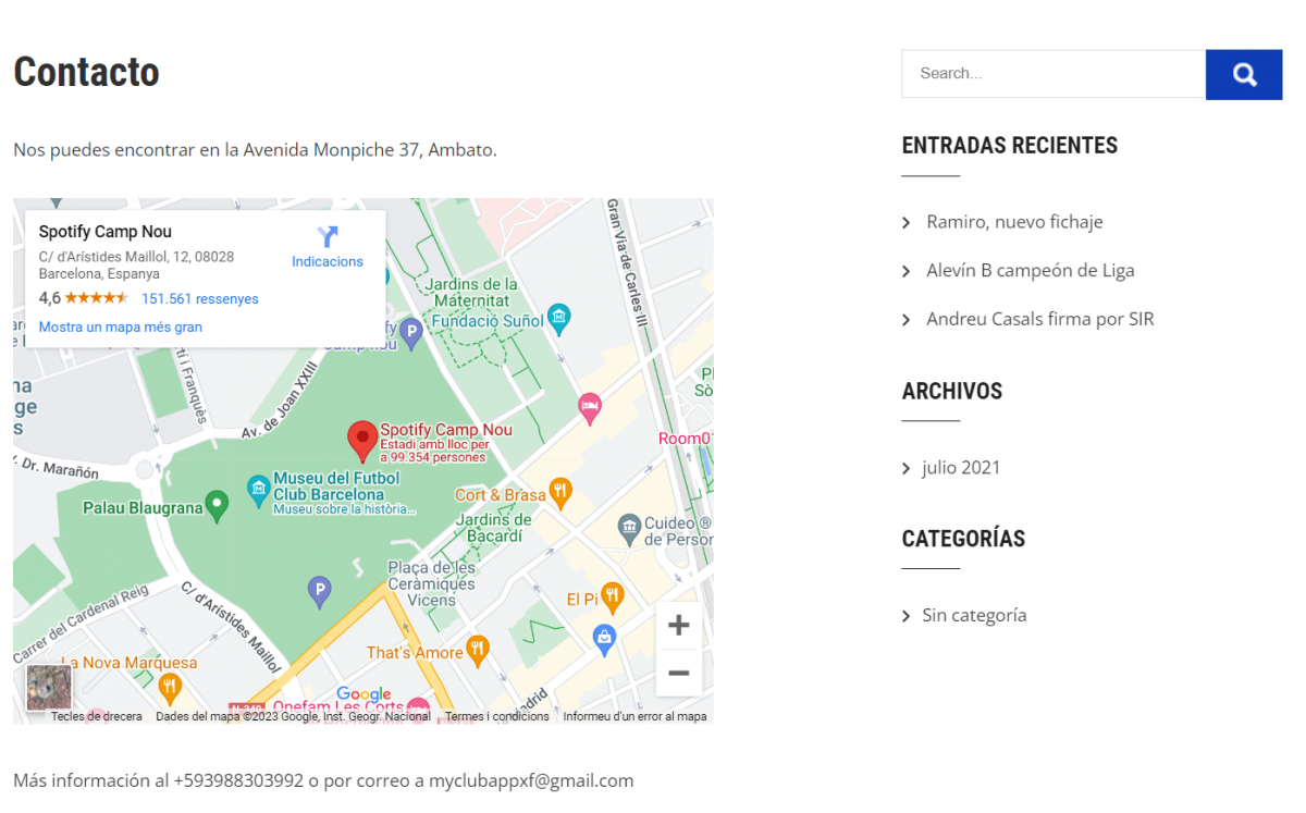 contacto
