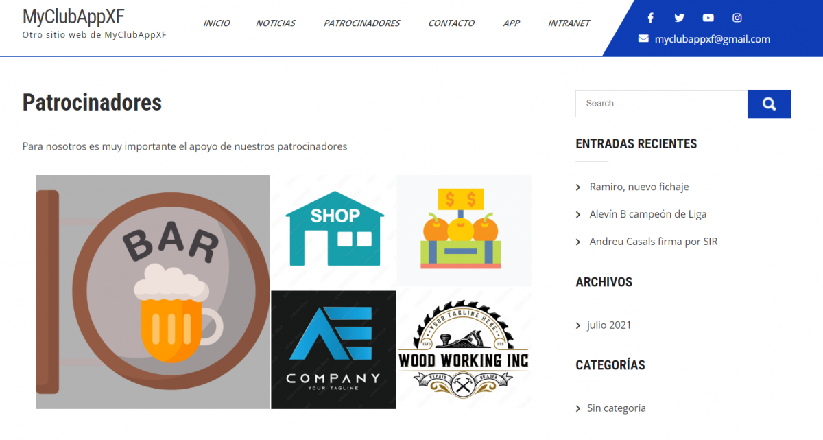 patrocinadores